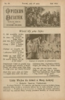Opiekun Dziatek : bezpłatny dodatek do Przewodnika Katolickiego 1926.05.23 Nr19