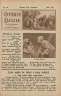 Opiekun Dziatek : bezpłatny dodatek do Przewodnika Katolickiego 1926.08.08 Nr30