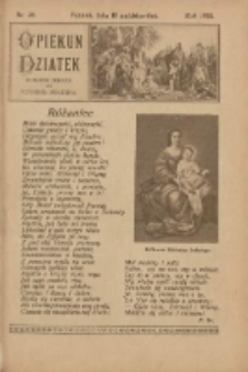 Opiekun Dziatek : bezpłatny dodatek do Przewodnika Katolickiego 1926.10.10 Nr38