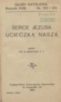Serce Jezusa ucieczką naszą