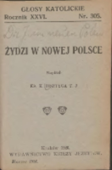 Żydzi w nowej Polsce