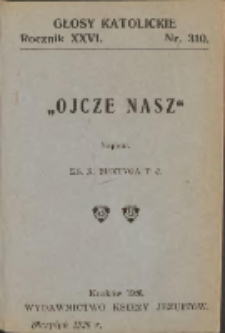 "Ojcze nasz"