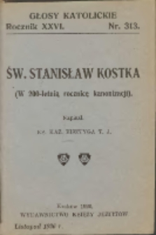 Św. Stanisław Kostka