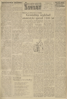 Nowy Świat. Tygodniowy dodatek Głosu Wielkopolskiego. 1955.01.09 R.6 nr2