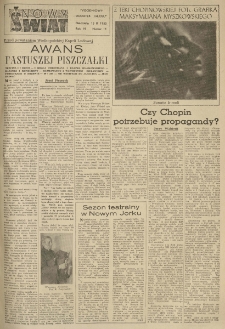 Nowy Świat. Tygodniowy dodatek Głosu Wielkopolskiego. 1955.03.13 R.6 nr11