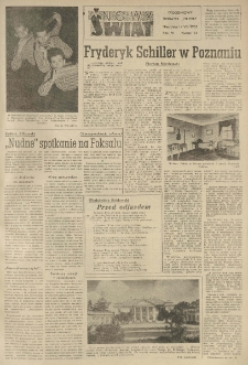 Nowy Świat. Tygodniowy dodatek Głosu Wielkopolskiego. 1955.08.14 R.6 nr31