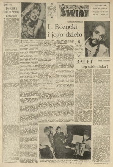 Nowy Świat. Tygodniowy dodatek Głosu Wielkopolskiego. 1955.11.13 R.6 nr43