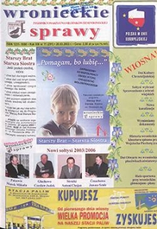 Wronieckie Sprawy 2003.03.20 R.13 Nr11(291)