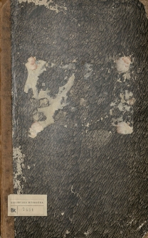 Księga wydatków i czynności Biblioteki Kórnickiej prowadzona przez K.W. Kielisińskiego