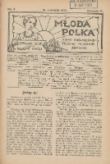 Młoda Polka : pismo poświęcone polskiej młodzieży żeńskiej 1924.08.15 R.5 Nr8