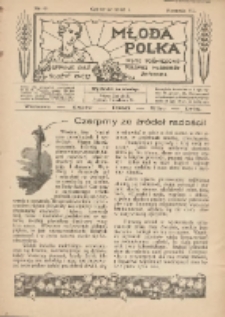 Młoda Polka : pismo poświęcone polskiej młodzieży żeńskiej 1925.06 R.6 Nr6