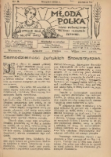 Młoda Polka : pismo poświęcone polskiej młodzieży żeńskiej 1925.08 R.6 Nr8