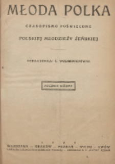 Młoda Polka : pismo poświęcone polskiej młodzieży żeńskiej 1926.01 R.7 Nr1