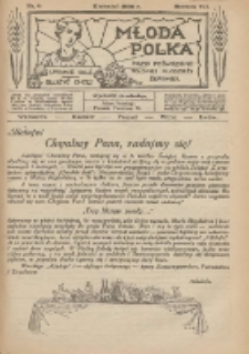 Młoda Polka : pismo poświęcone polskiej młodzieży żeńskiej 1926.04 R.7 Nr4