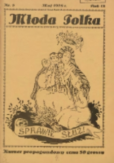 Młoda Polka : pismo poświęcone polskiej młodzieży żeńskiej 1928.05 R.9 Nr5