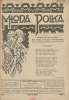 Młoda Polka : pismo poświęcone polskiej młodzieży żeńskiej 1929.01 R.10 Nr1