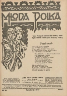Młoda Polka : pismo poświęcone polskiej młodzieży żeńskiej 1929.10 R.10 Nr10