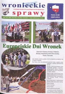 Wronieckie Sprawy 2003.05.08 R.13 Nr18(298)