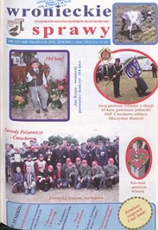 Wronieckie Sprawy 2003.06.26 R.14 Nr25(305)