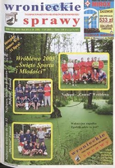 Wronieckie Sprawy 2003.07.17 R.14 Nr28(308)