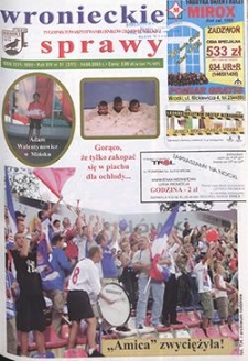 Wronieckie Sprawy 2003.08.14 R.14 Nr31(311)