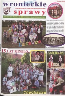 Wronieckie Sprawy 2003.10.02 R.14 Nr38(318)