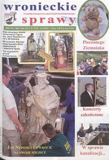 Wronieckie Sprawy 2003.10.09 R.14 Nr39(319)