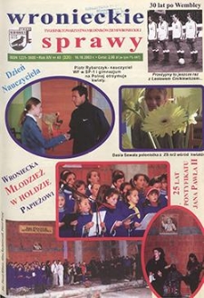 Wronieckie Sprawy 2003.10.16 R.14 Nr40(320)