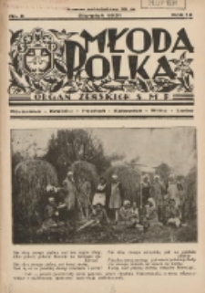 Młoda Polka : pismo poświęcone polskiej młodzieży żeńskiej 1931.08 R.12 Nr8