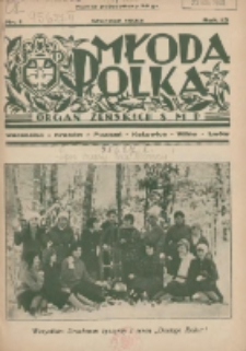 Młoda Polka : pismo poświęcone polskiej młodzieży żeńskiej 1932.01 R.13 Nr1
