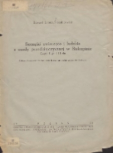 Szczątki zwierzęce i ludzkie z osady przedhistorycznej w Biskupinie/ Débris d'animaux trouvés dans a station préhistorique de Biskupin. Cz. 2-3