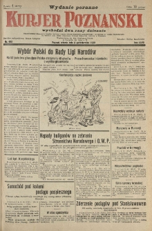 Kurier Poznański 1932.10.04 R.27 nr453