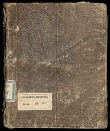 Liber inscriptionum et donationum ac summarum omnium con[ven]tus S. Thomae Aq[uina]t[ens]i[s] A. Dni 1666to. In hoc libro continetur consecratio Ecclesiaeae descripta.