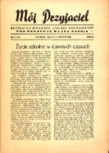 Mój Przyjaciel : bezpłatny dodatek "Polski Zachodniej" pod redakcją wujka Czesia 1946.02.03 R.2 Nr5(21)