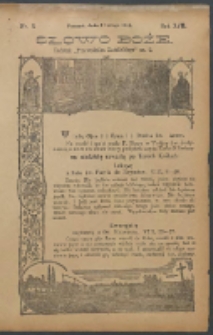 Słowo Boże: dodatek do Przewodnika Katolickiego R.17. 1914 Nr.5