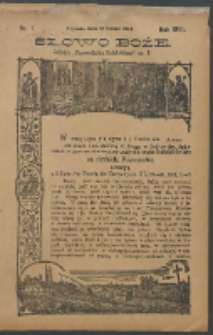 Słowo Boże: dodatek do Przewodnika Katolickiego R.17. 1914 Nr.7