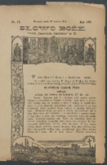 Słowo Boże: dodatek do Przewodnika Katolickiego R.19. 1914 Nr.12