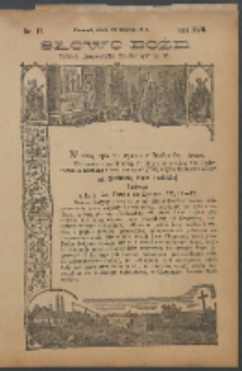 Słowo Boże: dodatek do Przewodnika Katolickiego R.17. 1914 Nr.13