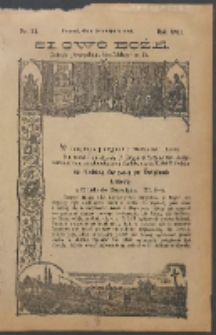 Słowo Boże: dodatek do Przewodnika Katolickiego R.17. 1914 Nr.34