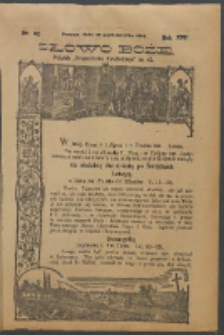 Słowo Boże: dodatek do Przewodnika Katolickiego R.17. 1914 Nr.42
