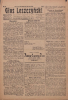 Głos Leszczyński 1920.05.27 R.1 Nr68