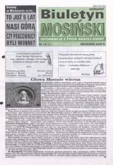 Biuletyn Mosiński 2000.12 Nr12(91)