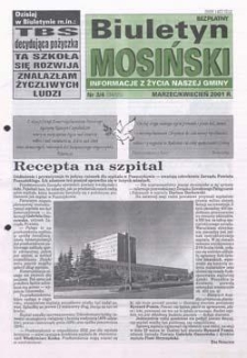 Biuletyn Mosiński 2001.03/04 Nr3/4(94/95)