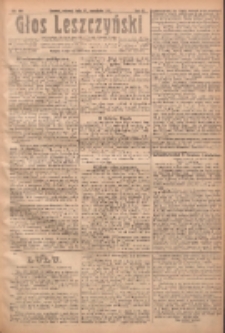 Głos Leszczyński 1921.09.27 R.2 Nr221