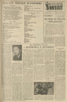Nowy Świat. Tygodniowy dodatek Głosu Wielkopolskiego. 1956.04.22 R.7 nr16
