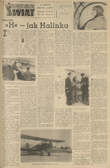 Nowy Świat. Tygodniowy dodatek Głosu Wielkopolskiego. 1956.08.26 R.7 nr33