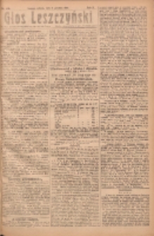 Głos Leszczyński 1921.12.03 R.2 Nr278