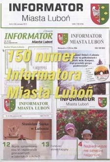Informator Miasta Luboń 2012.06 Nr6(150)