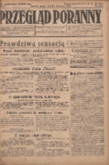 Przegląd Poranny: pismo niezależne i bezpartyjne 1923.11.16 R.3 Nr316