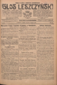 Głos Leszczyński 1927.11.20 R.8 Nr267